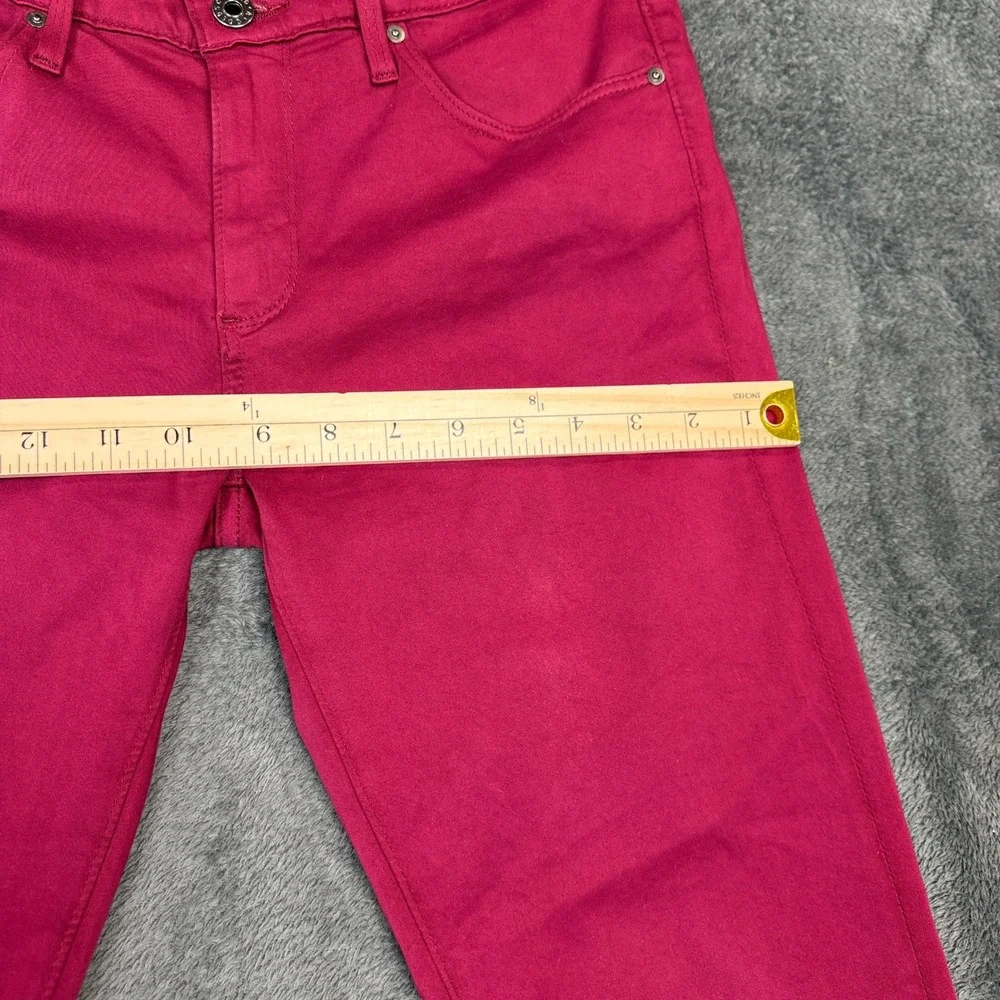 AG Adriano Goldschmied The Stilt Cigarette Leg Pink‎ Jeans Womens - Picture 7 of 15